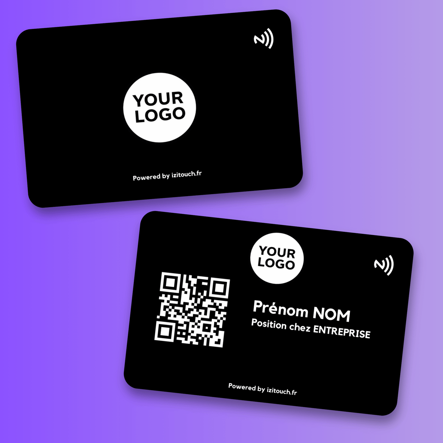 Carte de visite NFC - Métal