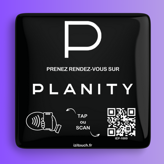 Plaque NFC Planity