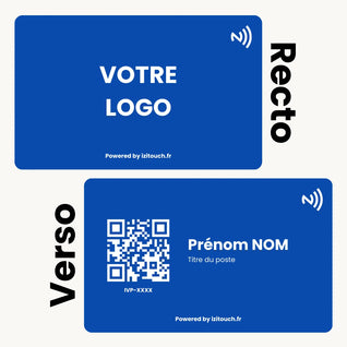 Carte de visite NFC - PVC