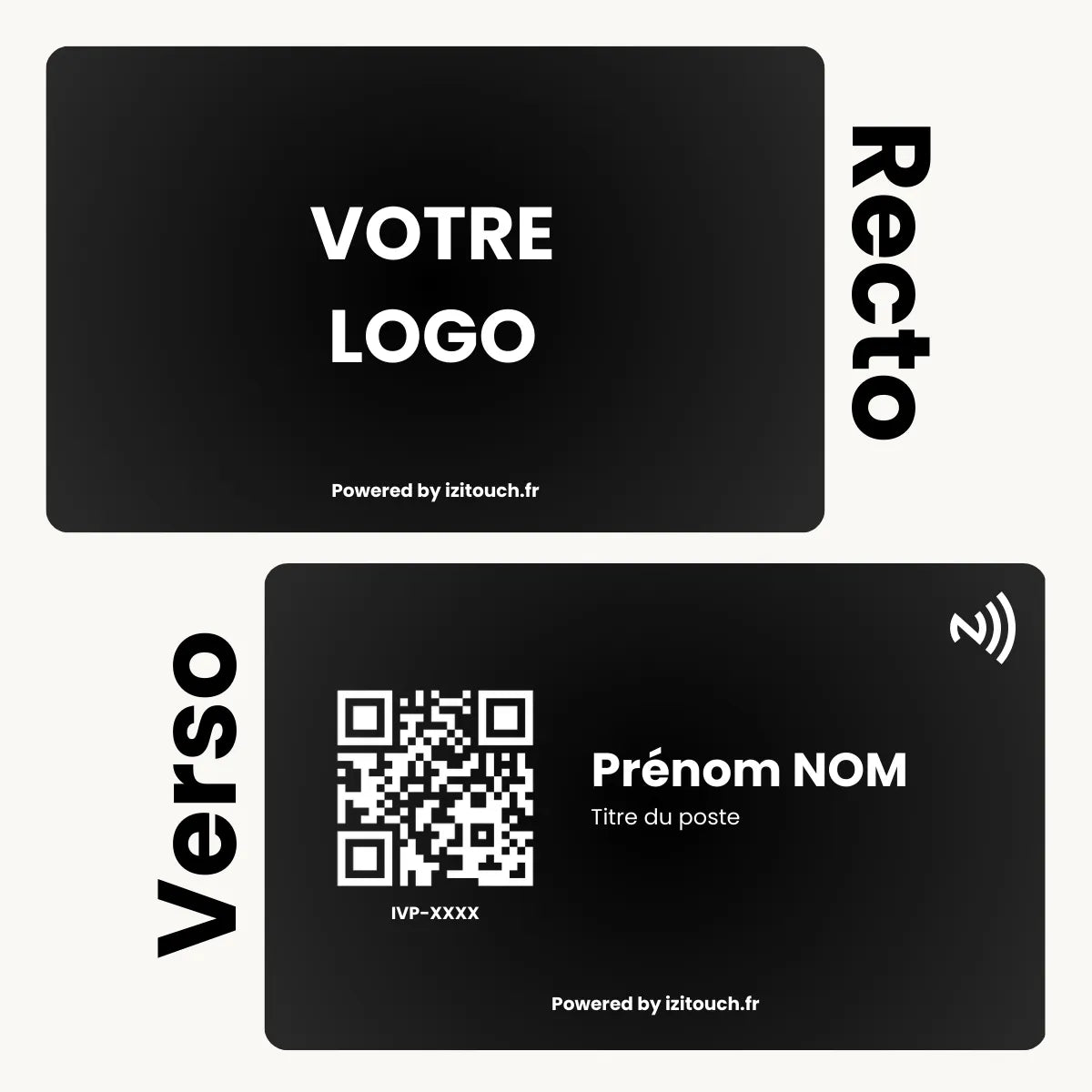 Carte de visite NFC - Métal