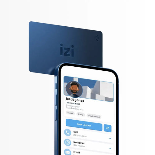 izi.Card V2 - Carte de visite NFC
