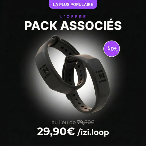 Bracelet Carte de visite NFC - izi.loop
