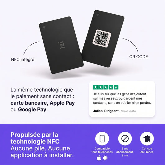 Carte de visite NFC – izi.card 2.0