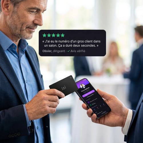 Carte de visite NFC – izi.card 2.0