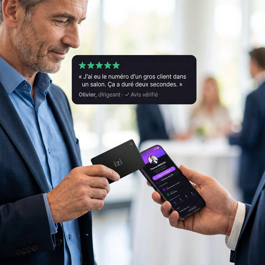 Carte de visite NFC – izi.card 2.0