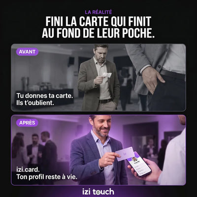Carte de visite NFC – izi.card 2.0