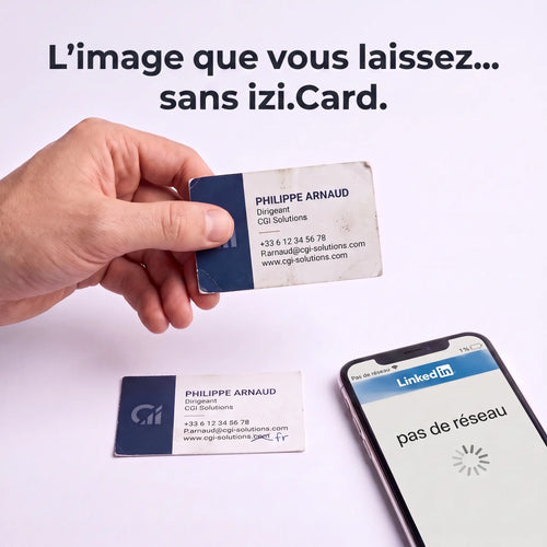 Carte de visite NFC – izi.card 2.0