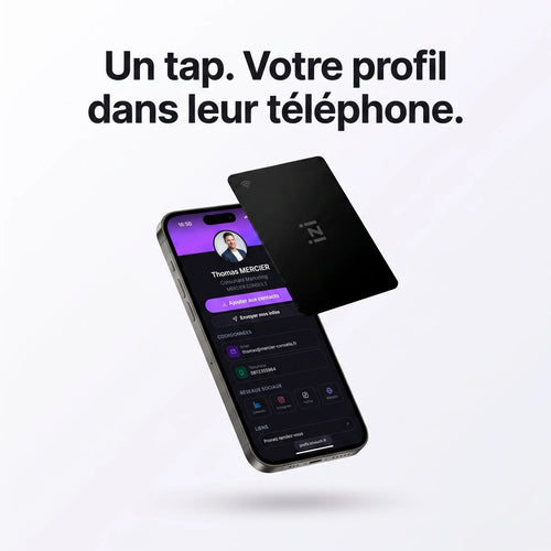 Carte de visite NFC – izi.card 2.0