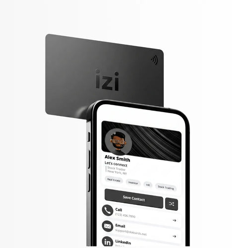 izi.Card V2 - Carte de visite NFC