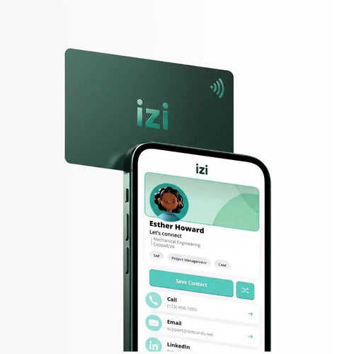 izi.Card V2 - Carte de visite NFC